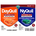 Vicks DayQuil & NyQuil Intense Flu Rapid Release Liquicaps