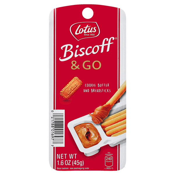 Save on Lotus Biscoff & Go Cookie Butter And Breadsticks Order Online