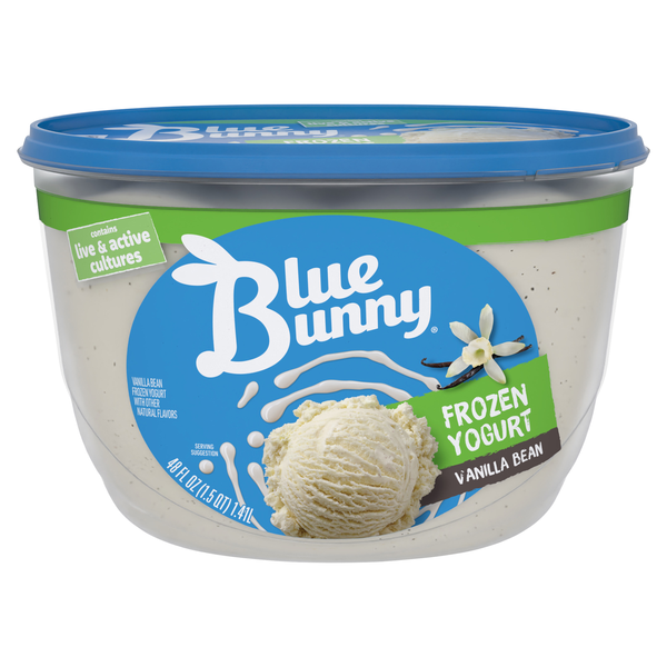 Blue Bunny Vanilla Bean Frozen Yogurt