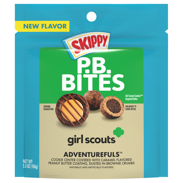 Skippy P.B. Bites Girl Scouts Adventurefuls