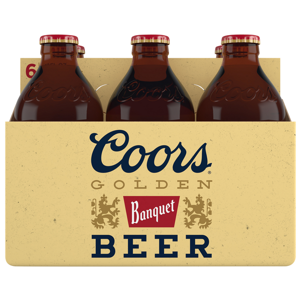 Coors Banquet Beer - 6 pk