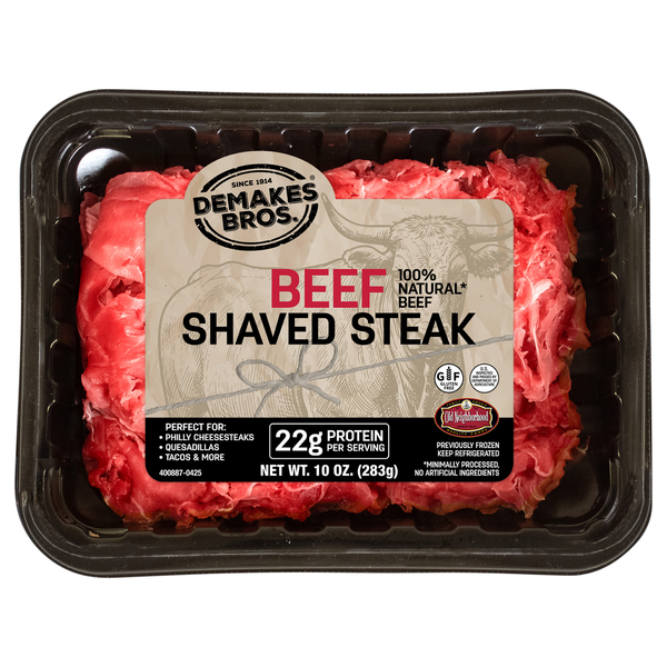 Demakes Bros. Shaved Beef Steak