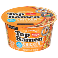 Nissin Top Ramen Chicken Flavor Noodle Soup Cup