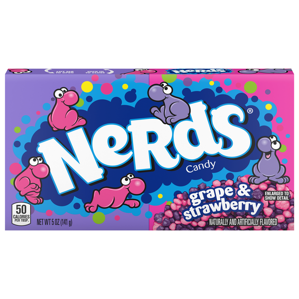 Nerds Strawberry & Grape Candy Movie Theater Box