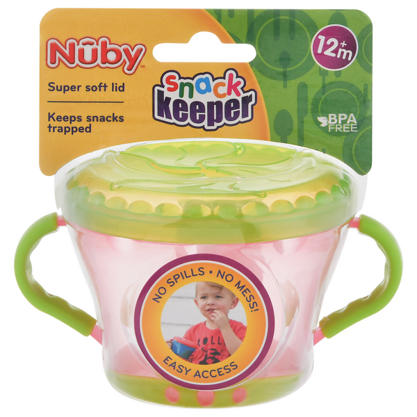 Nuby Snack Keeper Pink