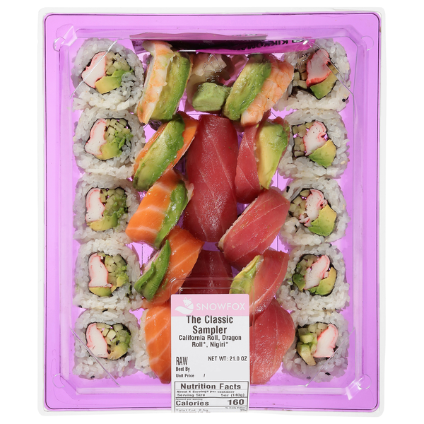 WAGO The Classic Sampler Sushi Roll
