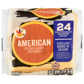Stop & Shop Singles Yellow American Cheese Slices - 24 ct