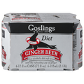 Gosling's Stormy Ginger Beer Diet - 6 pk