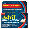 Advil Dual Action with Acetaminophen Pain Reliever Caplets