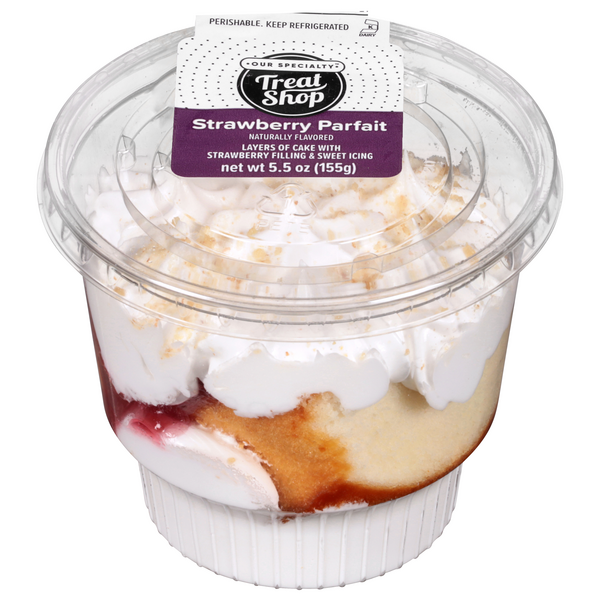 Our Specialty Treat Shop Strawberry Parfait