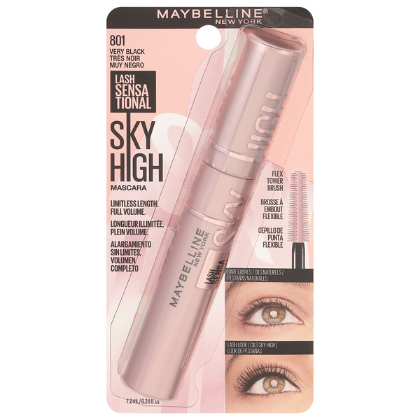 Maybelline Lash Sensational Sky High Mascara Very Black 801