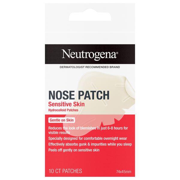 Neutrogena Sensitive Skin Hydrocolloid Nose Patch