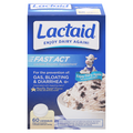 Lactaid Fast Act Lactase Enzyme Supplement Chewable Vanilla Twist Tablets