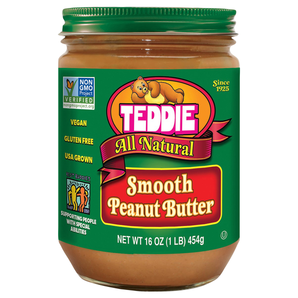 Teddie All Natural Smooth Peanut Butter