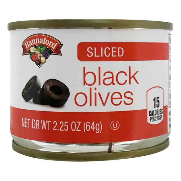 Hannaford Sliced Black Olives