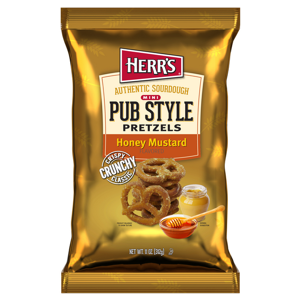 Save on Herr's Pub Style Mini Pretzels Honey Mustard Order Online