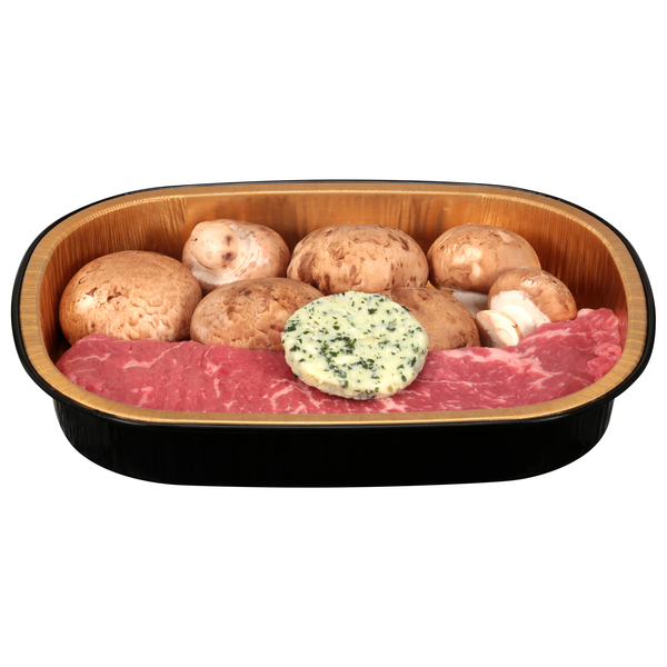Food Lion Oven Ready Beef Sirloin Strip with Portabella