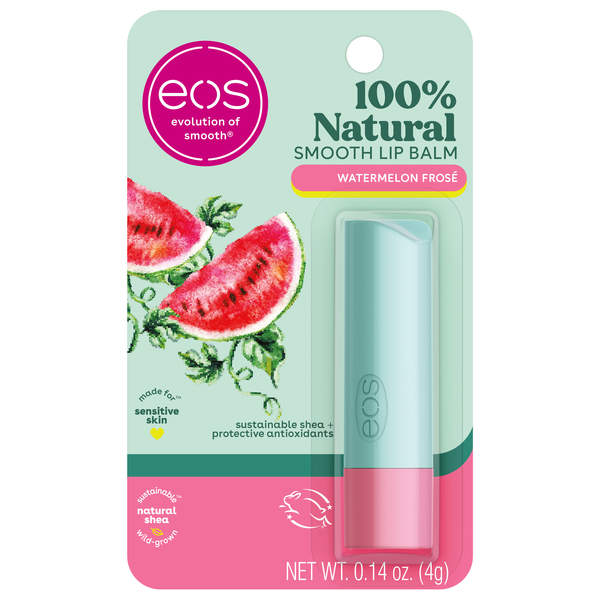 eos Super Soft Shea Lip Balm Watermelon Frose Fresh Mint & Lime Zest