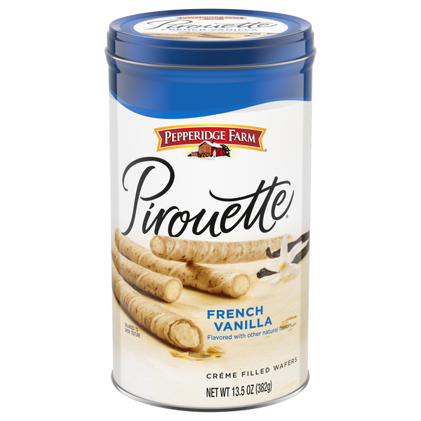 Pepperidge Farm Pirouette French Vanilla Filled Wafer Cookies