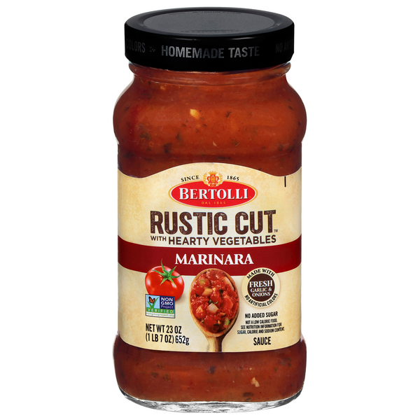 Bertolli Rustic Cut with Hearty Vegetables Marinara Pasta Sauce