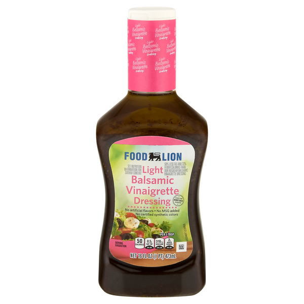 Food Lion Light Balsamic Vinaigrette Dressing