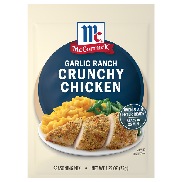 McCormick Garlic Ranch Crunchy Chicken Seasoning Mix Packet