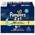 Pampers Swaddlers Overnights Size 5 Baby Diapers 27+ lb