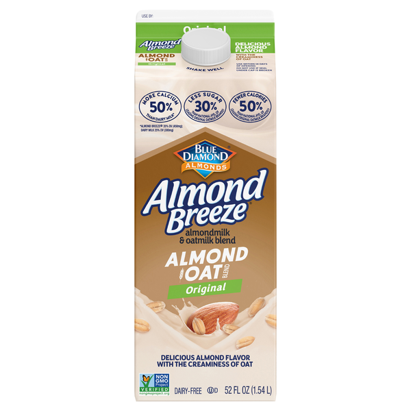 Save on Almond Breeze Almond & Oatmilk Blend Almond Oat Original Order