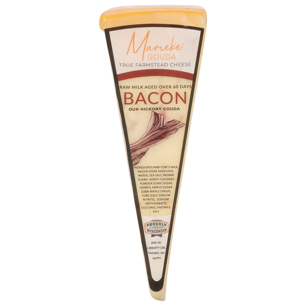 Marieke Bacon Gouda Cheese Wedge