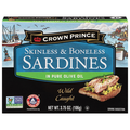 Crown Prince Wild Caught Boneless Skinless Sardines in Olive Oil