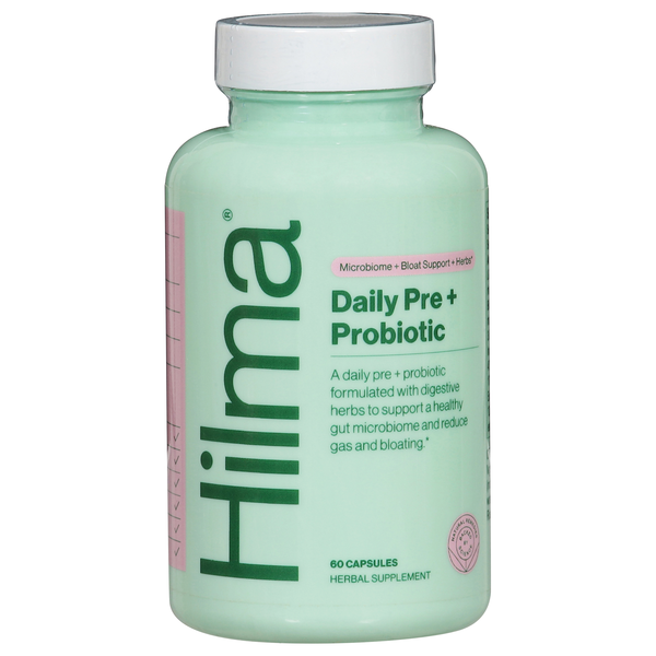 Hilma Daily Pre + Probiotic Capsules