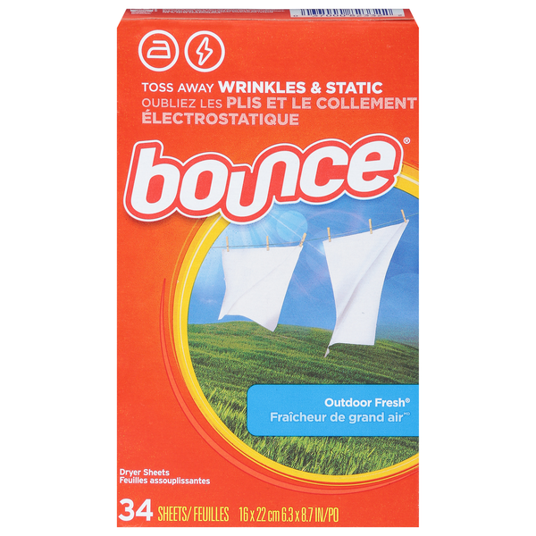 Bounce Outdoor Fresh Dryer Sheets