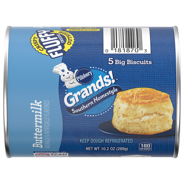 Pillsbury Grands! Southern Homestyle Buttermilk Biscuits - 5 ct