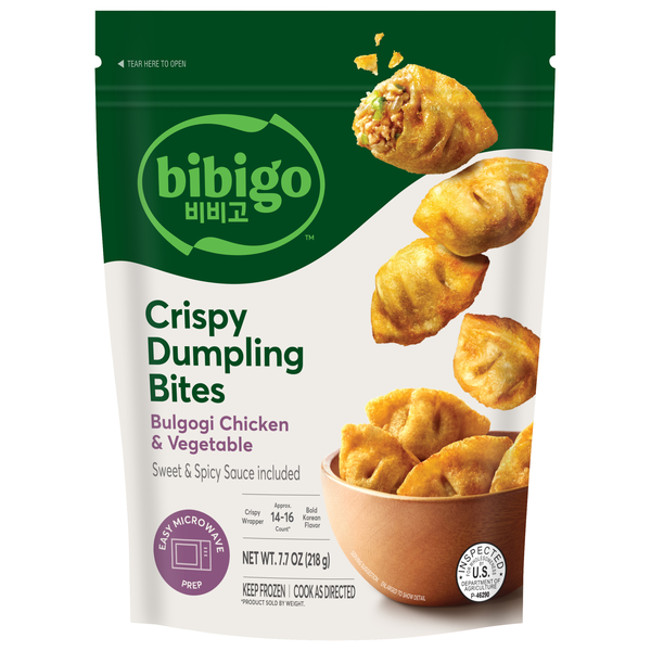 Bibigo Bulgogi Chicken & Vegetable Crispy Dumpling Bites Frozen