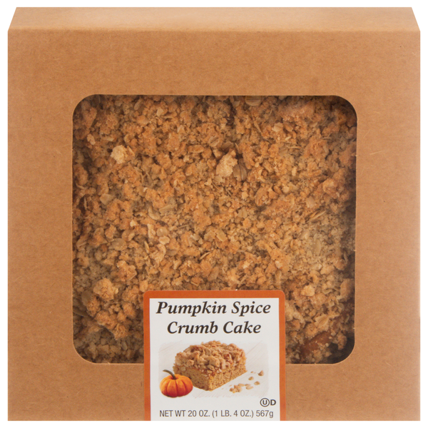 Table Talk 8 Inch Pumpkin Spice Crumb Cake