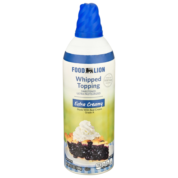 Food Lion Extra Creamy Whipped Topping