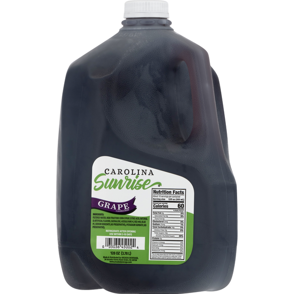 Carolina Sunrise Flavored Drink Grape