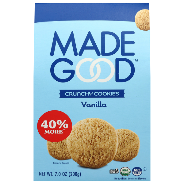 Made Good Organic Crunchy Vanilla Cookies