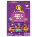 Annie's Organic Baked Crackers & Grahams Variety Packs - 12 ct