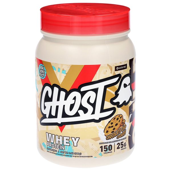 Ghost Chocolate Chip Cookies Whey 25g Protein Powder
