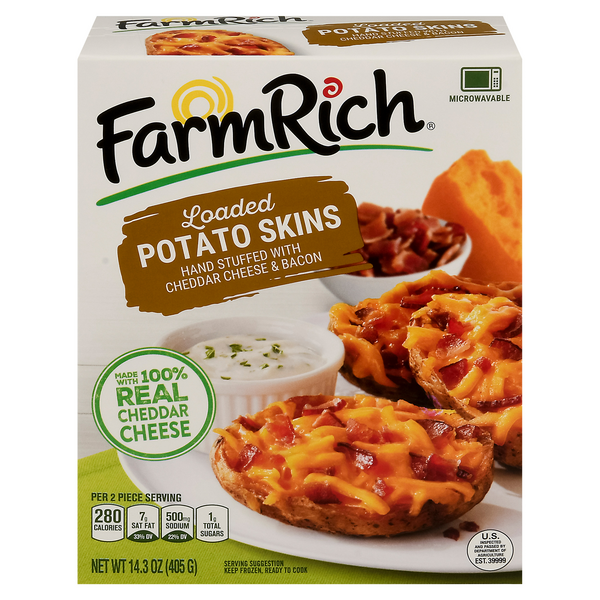 Farm Rich Loaded Potato Skins Frozen