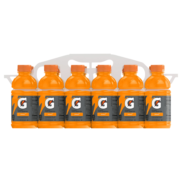 Gatorade Orange Thirst Quencher Sports Drink - 12 pk