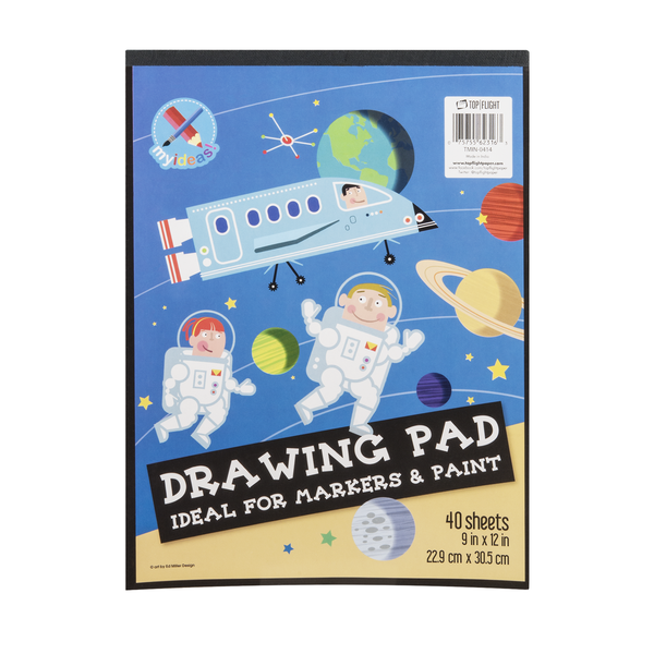 Top Flight Drawing Pad for Markers & Paint