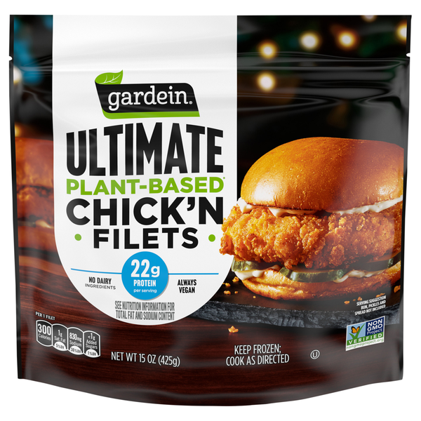 Gardein Ultimate Plant-Based Chick'n Filets - 3 ct Frozen