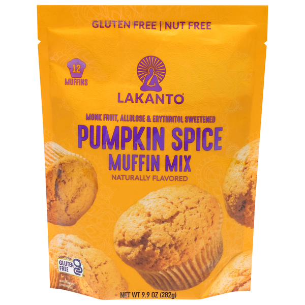 Lakanto Gluten & Nut Free Pumpkin Spice Muffin Mix