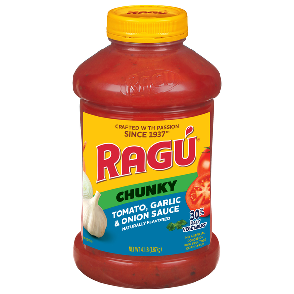 RAGU Chunky Tomato Garlic & Onion Pasta Sauce