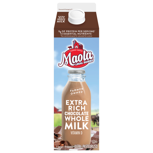 Maola Extra Rich Chocolate Whole Milk