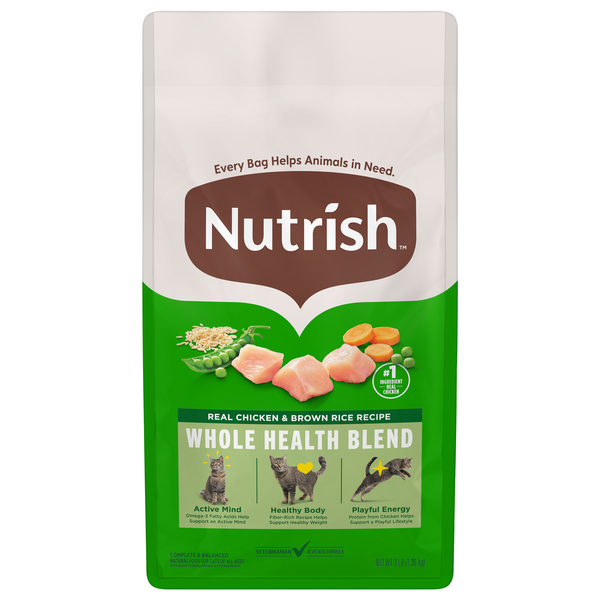 Rachael Ray Nutrish Natural Chicken & Brown Rice All Ages Dry Cat Food