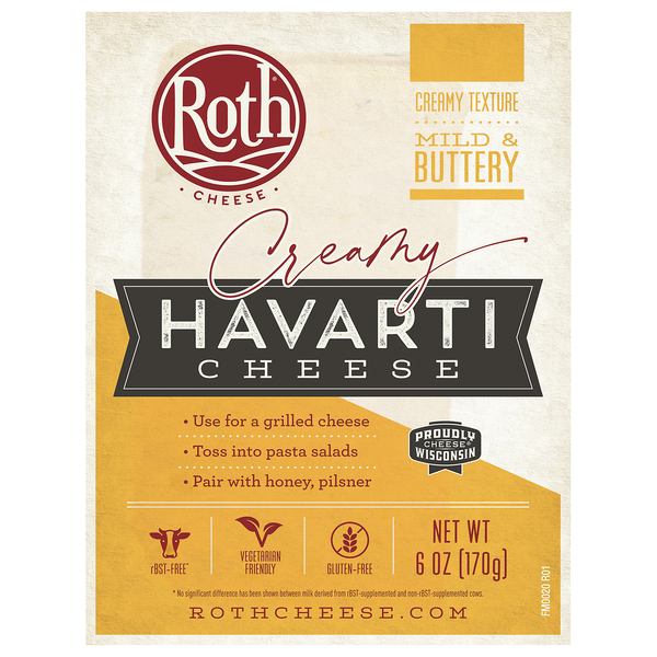Roth Creamy Harvarti Cheese Block