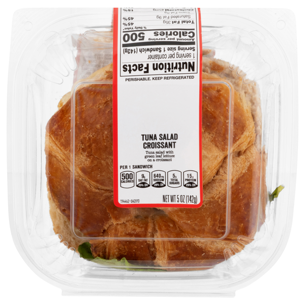 Taylor Farms Tuna Salad Croissant Sandwich